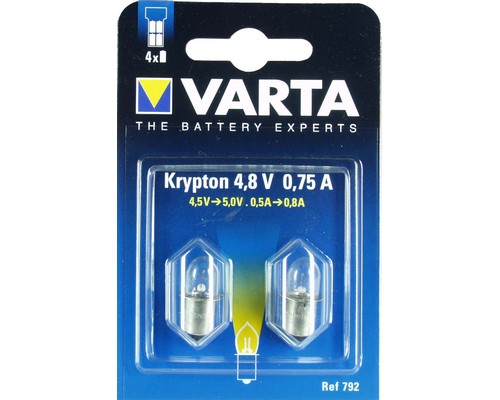 Bec 792 4,8V 0,75A Varta